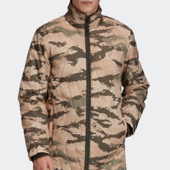 Adidas Tan ADV Reversible Coat (Small) - Picture 5 of 5